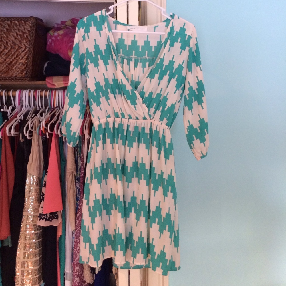 Chevron summer dress